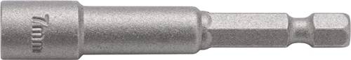 Steckschlüsseleinsatz m.6-KT.-Antr.SW 7mm L.60mm m.Magnet TECWERK