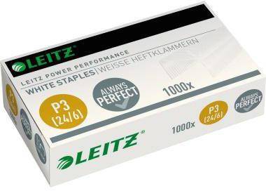 Leitz Heftklammer P3 55540000 24/6 verzinkt 1.000 St./Pack.