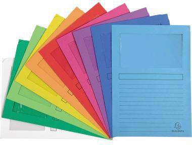 Exacompta Fenstermappe FOREVER DIN A4 sortiert 10 St./Pack.