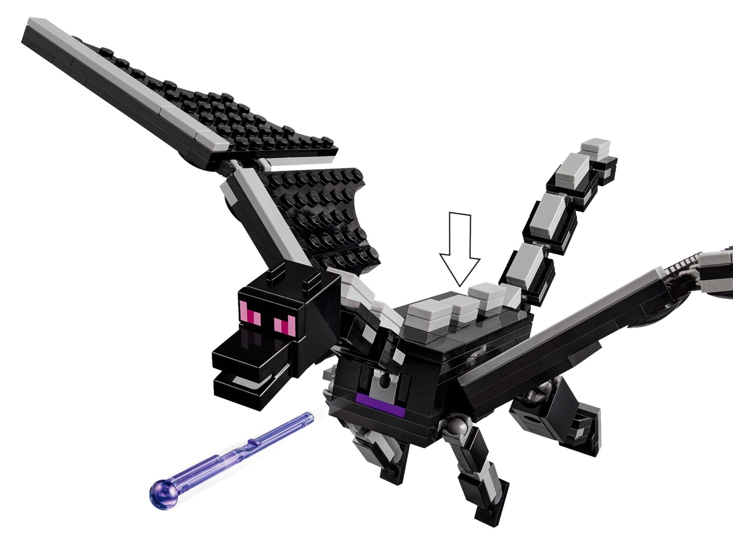 LEGO® Minecraft 21264 Der Enderdrache und das Endschiff