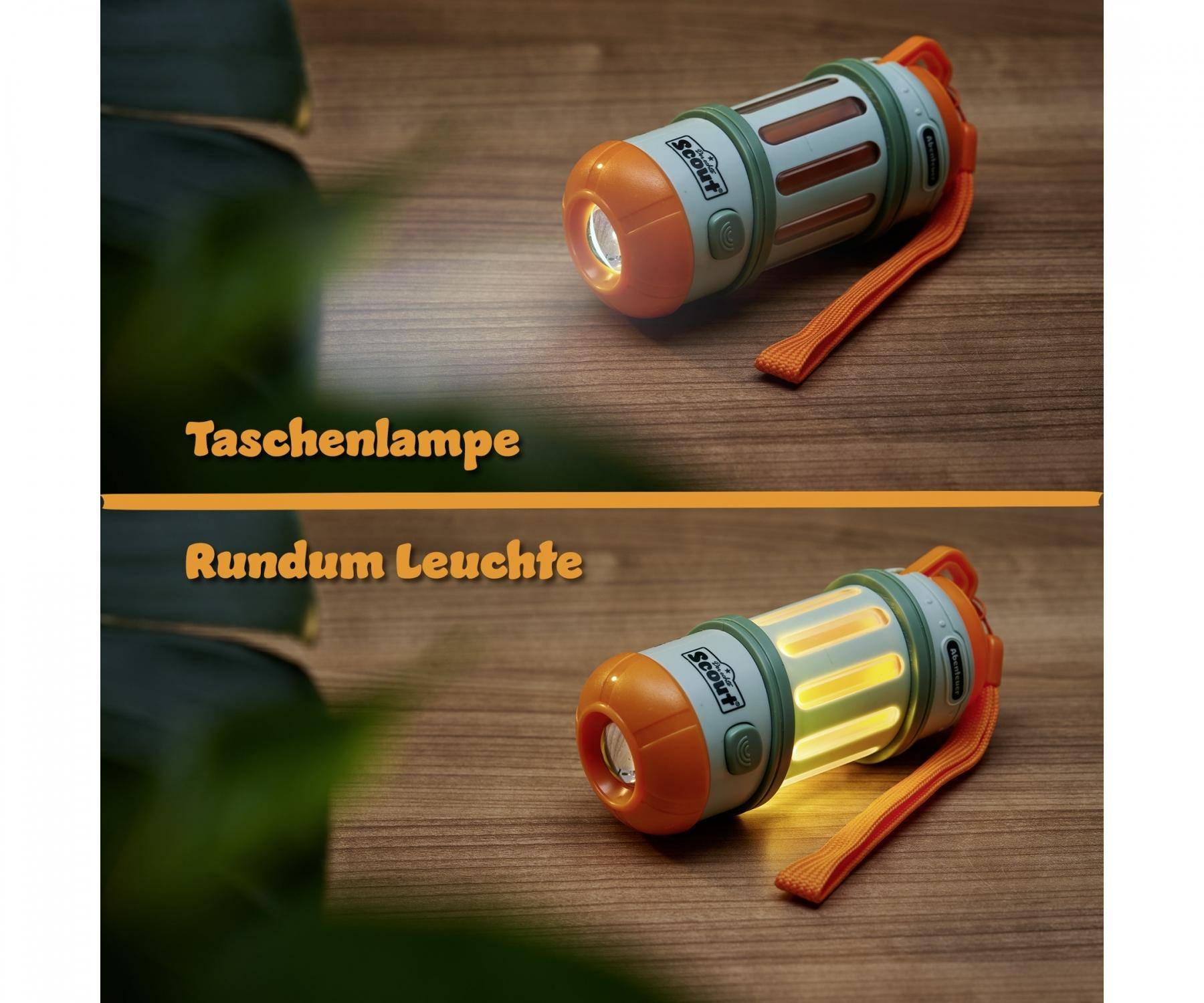 Simba 109452664 - Scout Taschenlampe 2-in-1