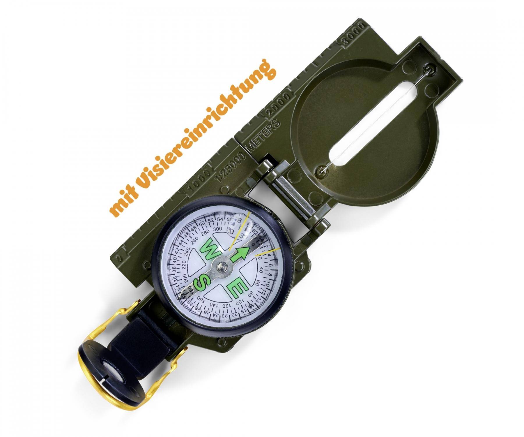 Simba 109452665 - Scout Kompass Metallgehäuse