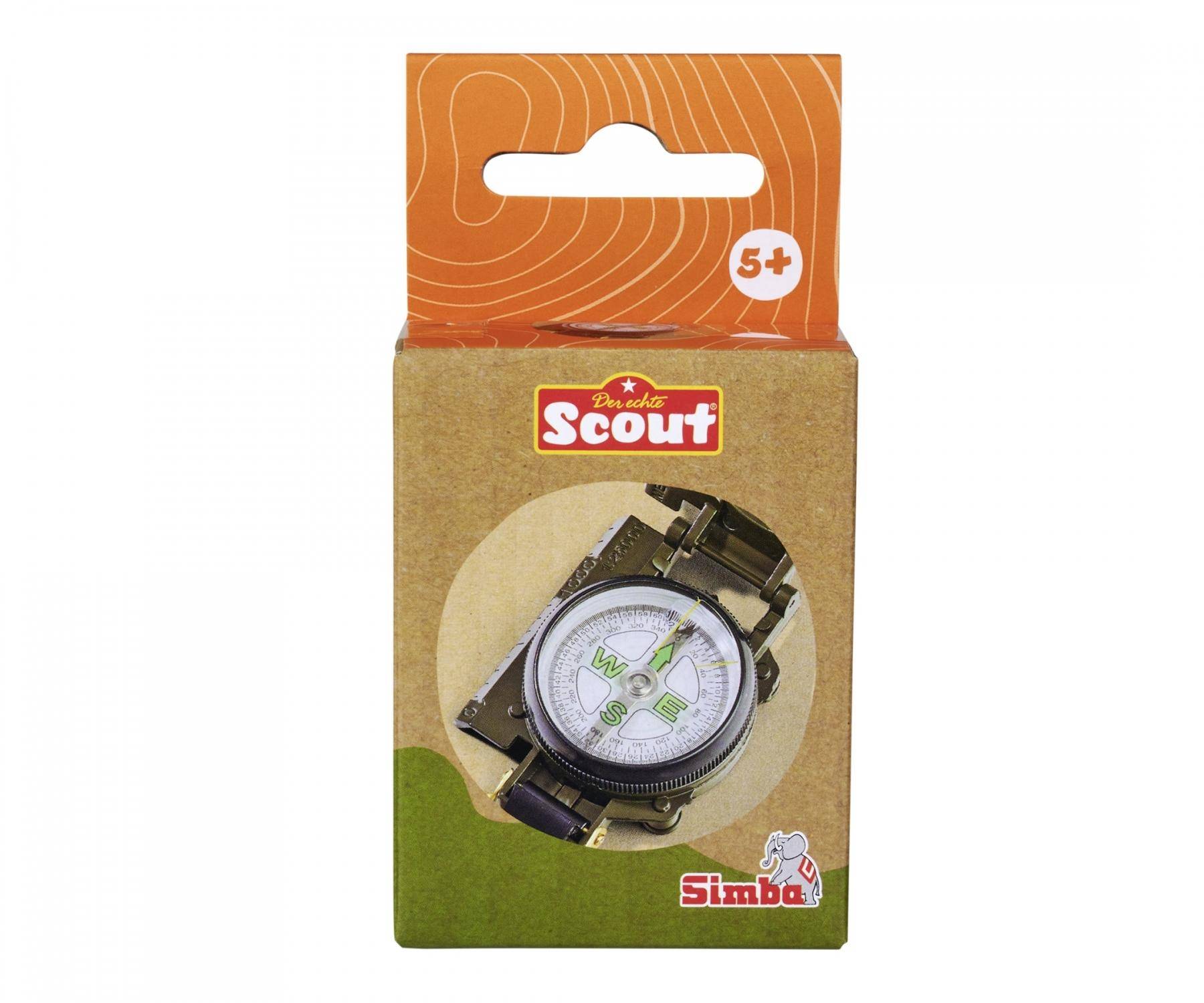 Simba 109452665 - Scout Kompass Metallgehäuse