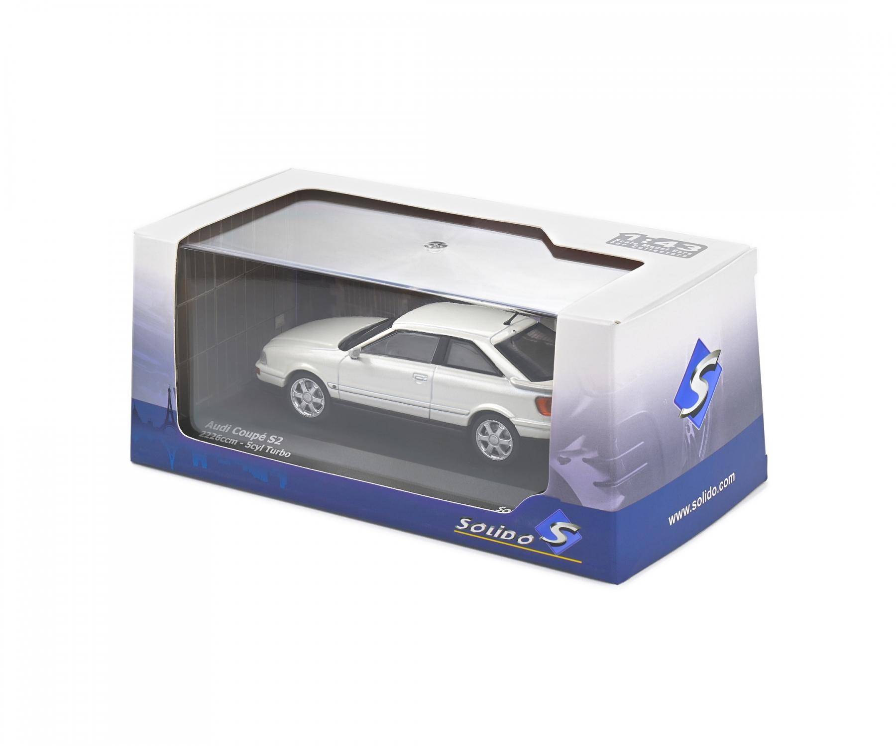 Solido 421437200 - 1:43 Audi S2 Coupe weiß