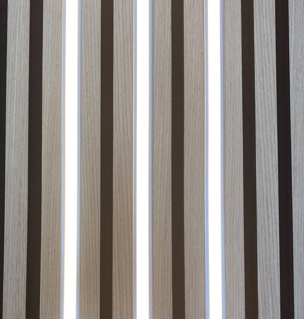 3302 LED Leuchte ALU-UP Paneele 4x0,5m Netzteil Neutral Weiß