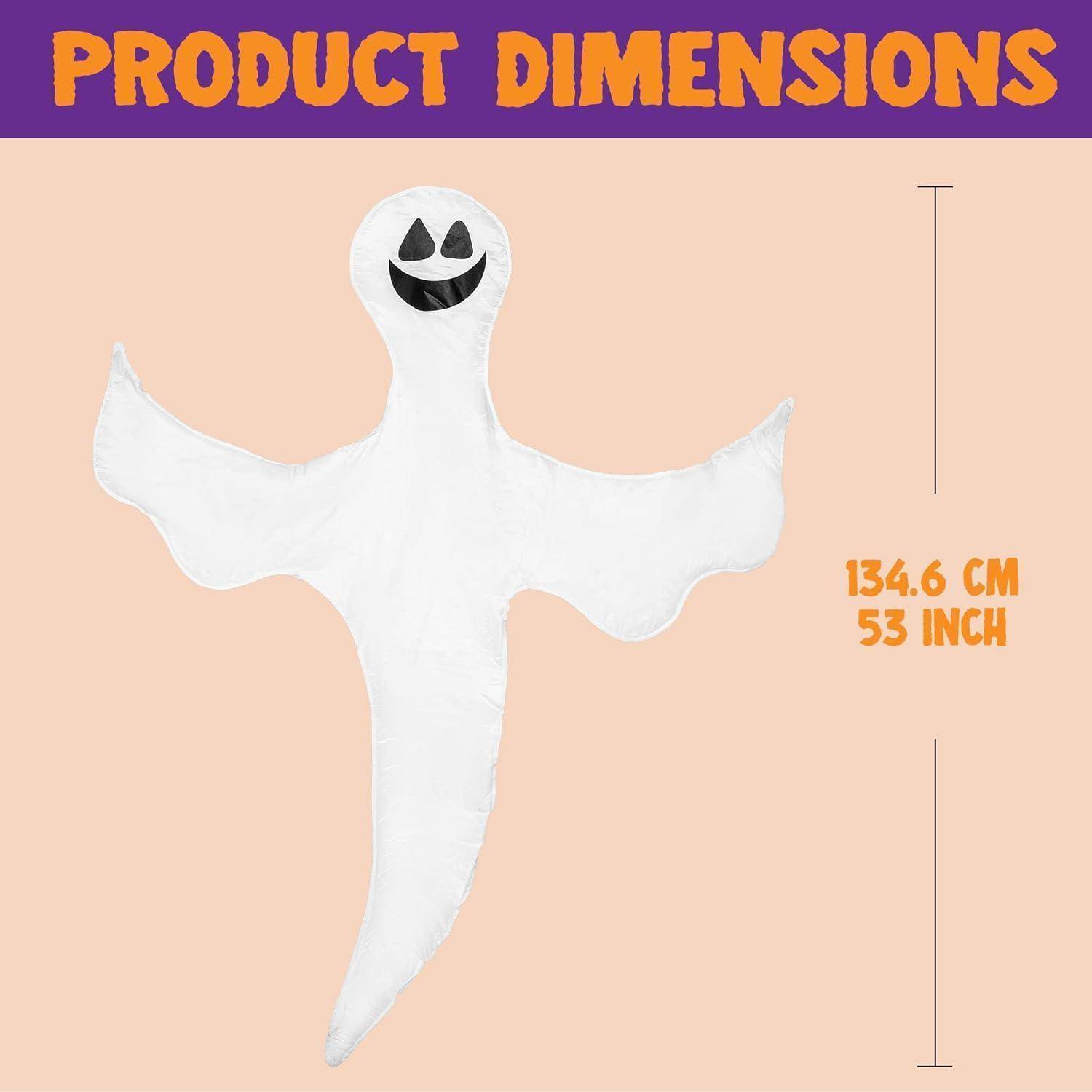Halloween-Gespenst Baum-Deko, lächelndes Geister-Design für
