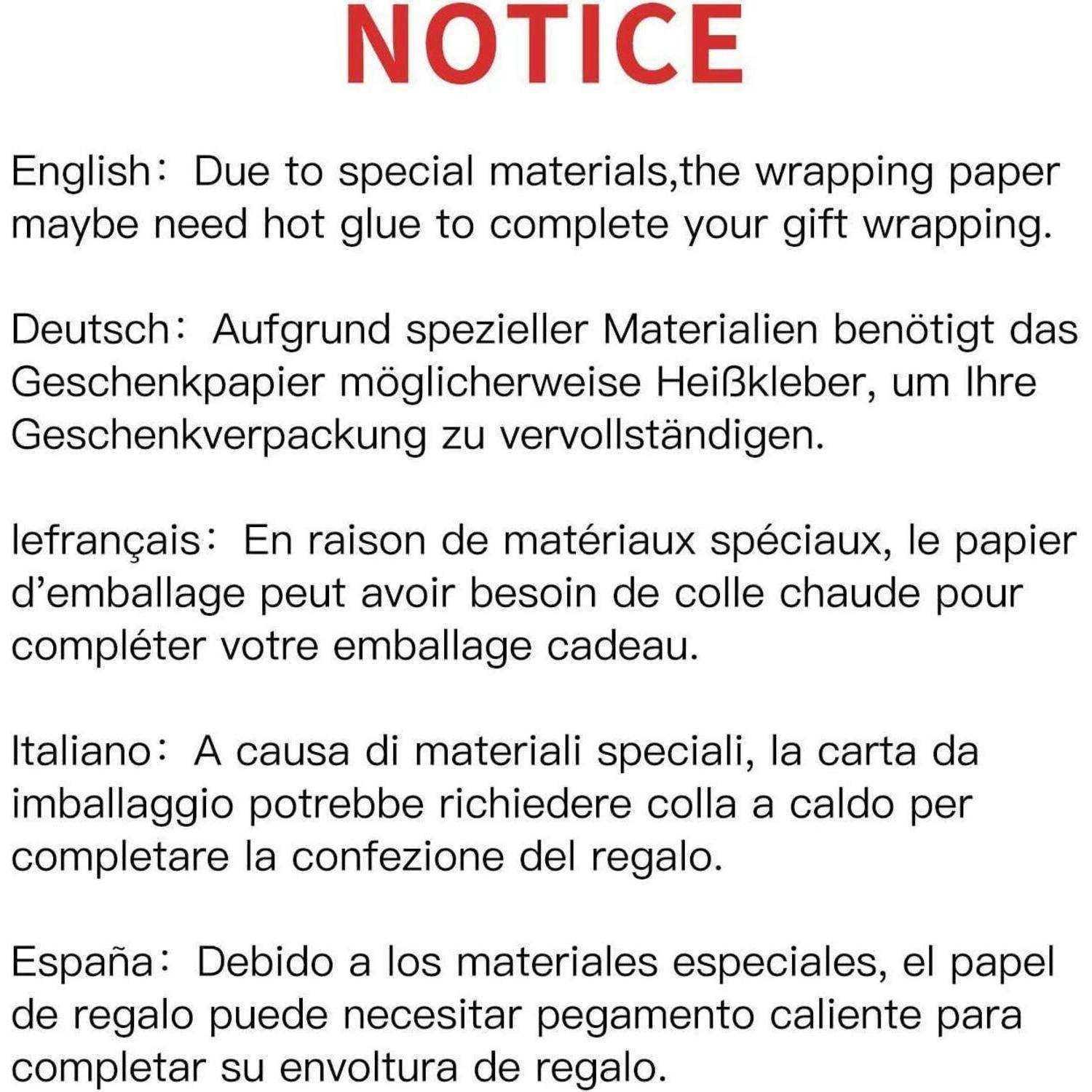 Wendbares Geschenkpapier Grün Schwarz 43,2 cm x 5 m