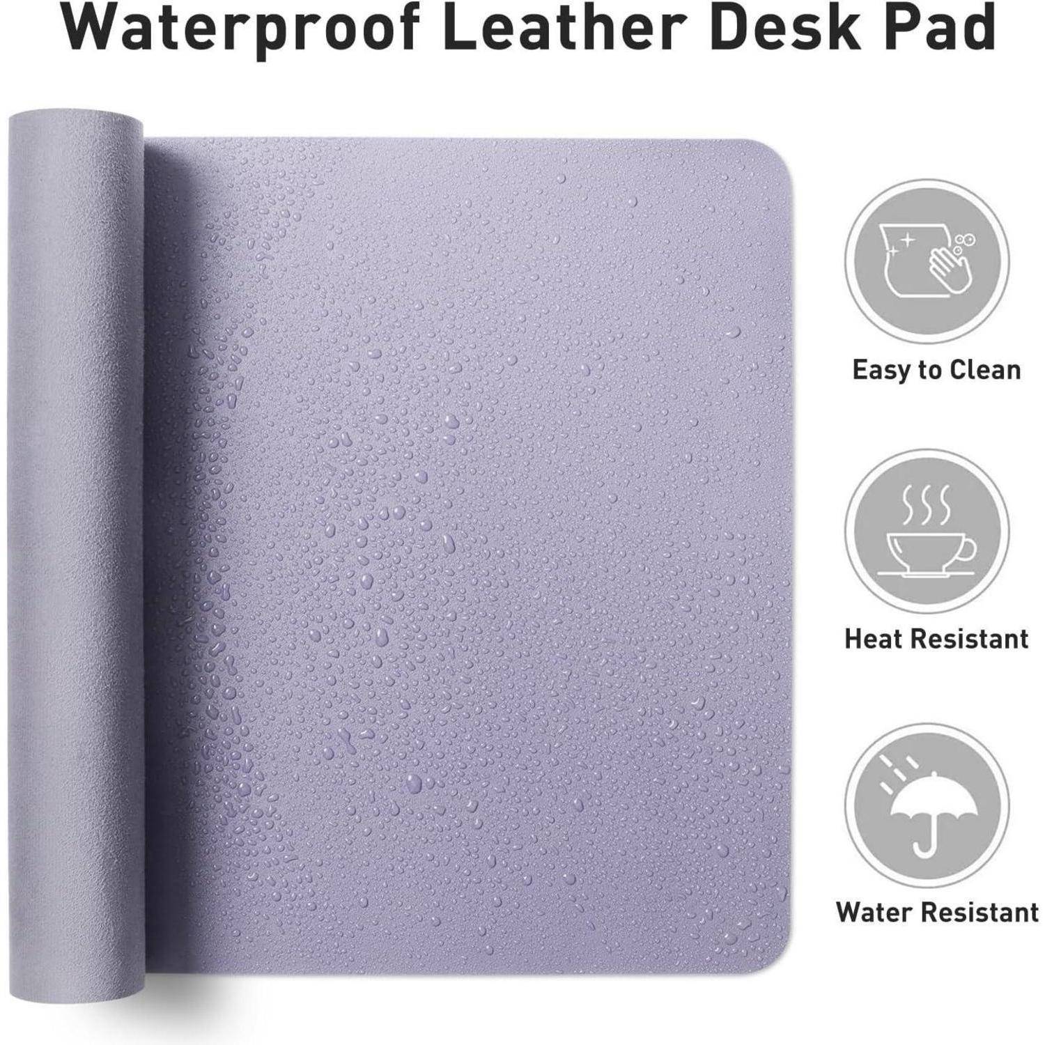 Schreibtischunterlage Mauspad Wildleder 91x43cm Lavender 43 x 91 cm