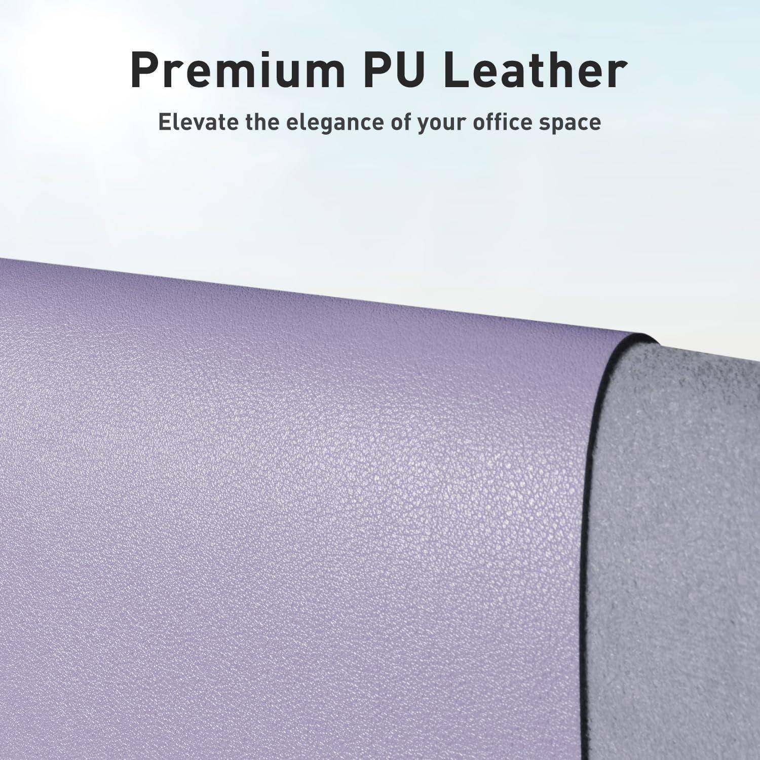 Schreibtischunterlage Mauspad Wildleder 91x43cm Lavender 43 x 91 cm