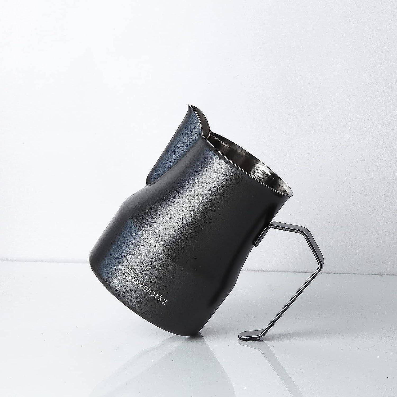 Milchaufschäumkrug Edelstahl 350ml Espresso Dampfkrug Kaffee
