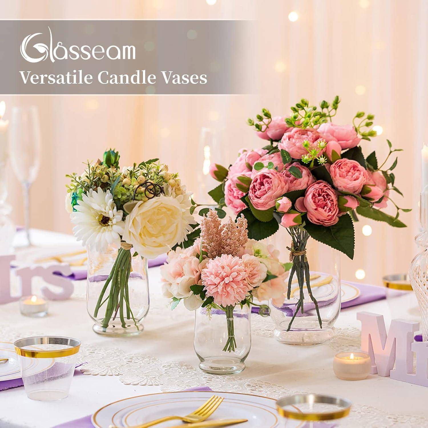 Glaskerzenhalter Set Hurricane Candleholder 3er-Set für