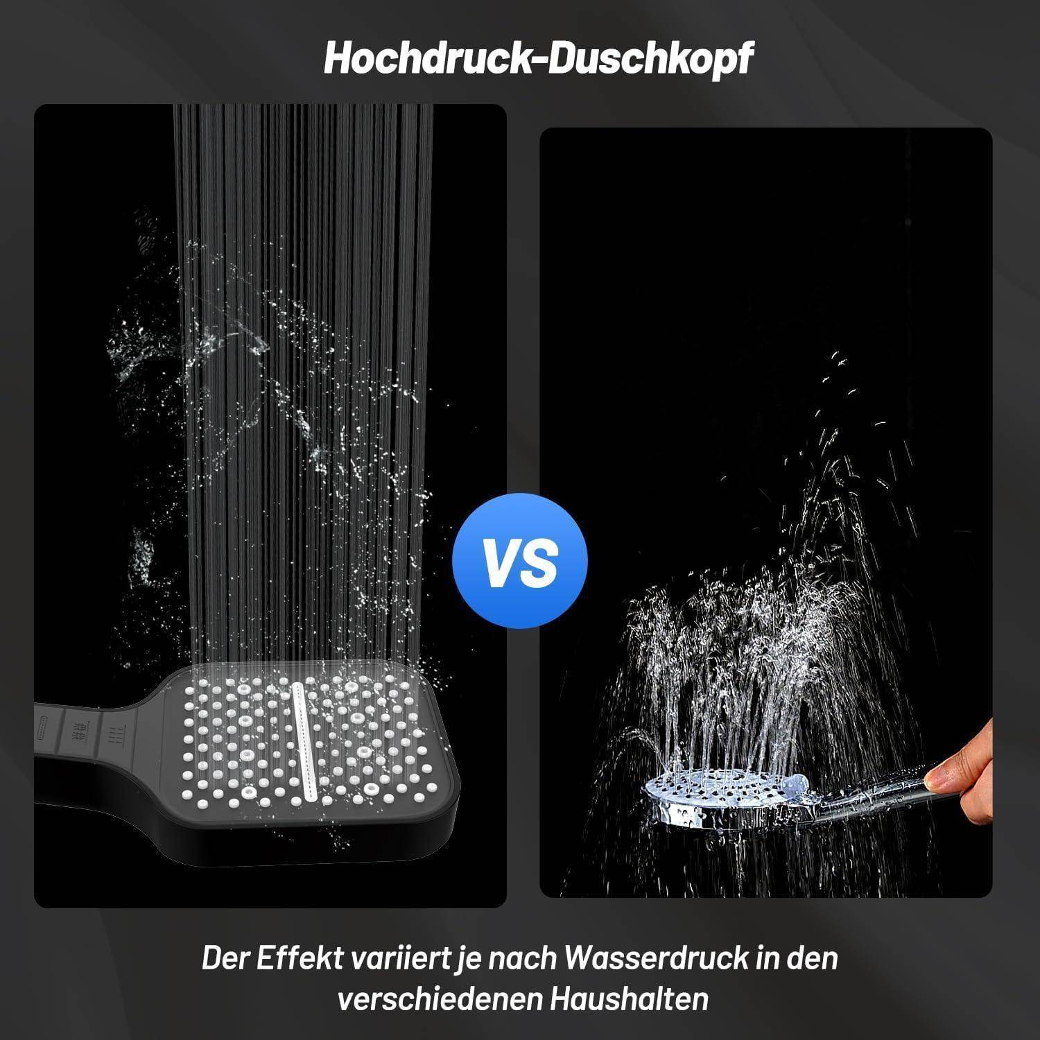 Hochdruck-Duschkopf