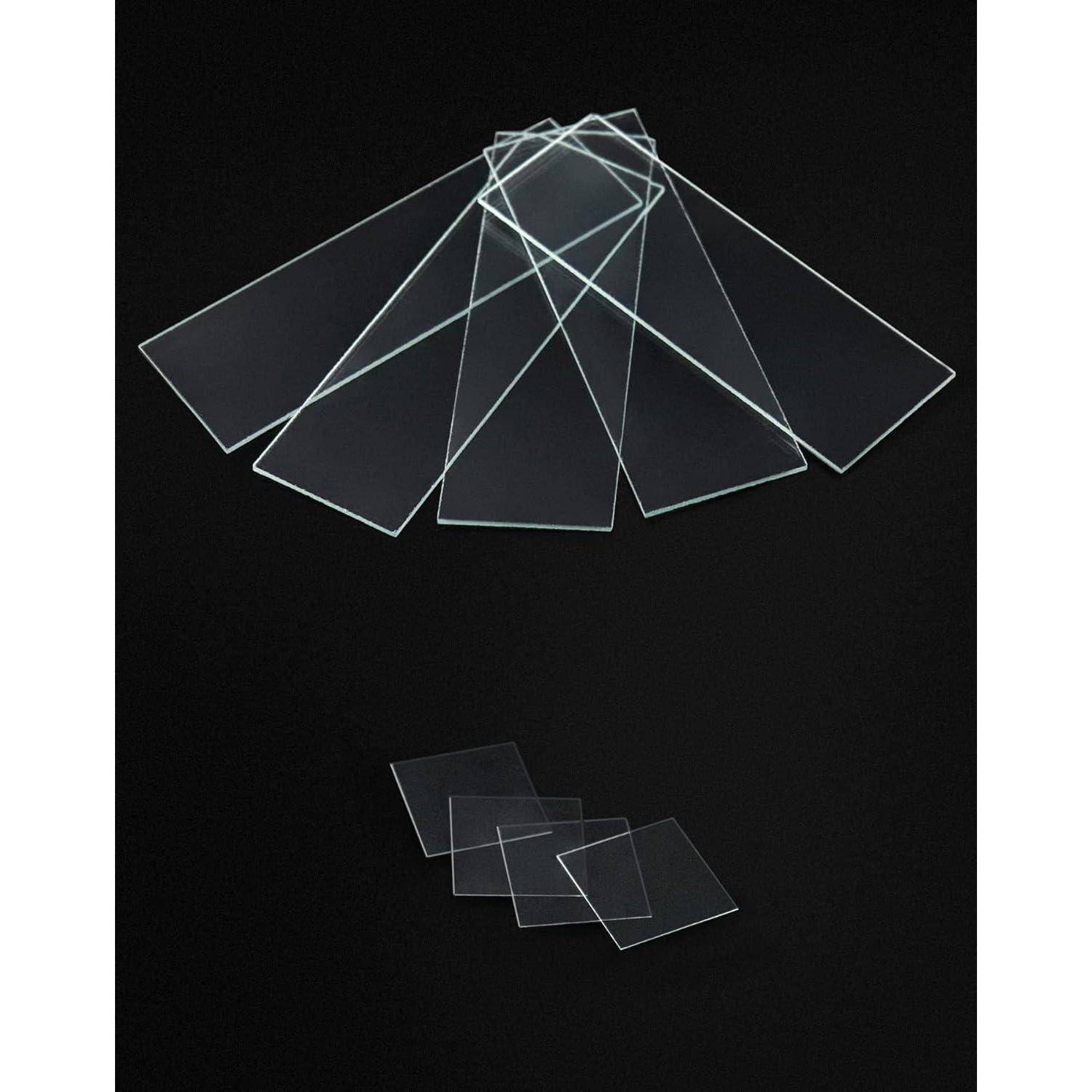 Objektträger Deckgläser biologische Mikroskopie 50 Stück 76x26mm 100