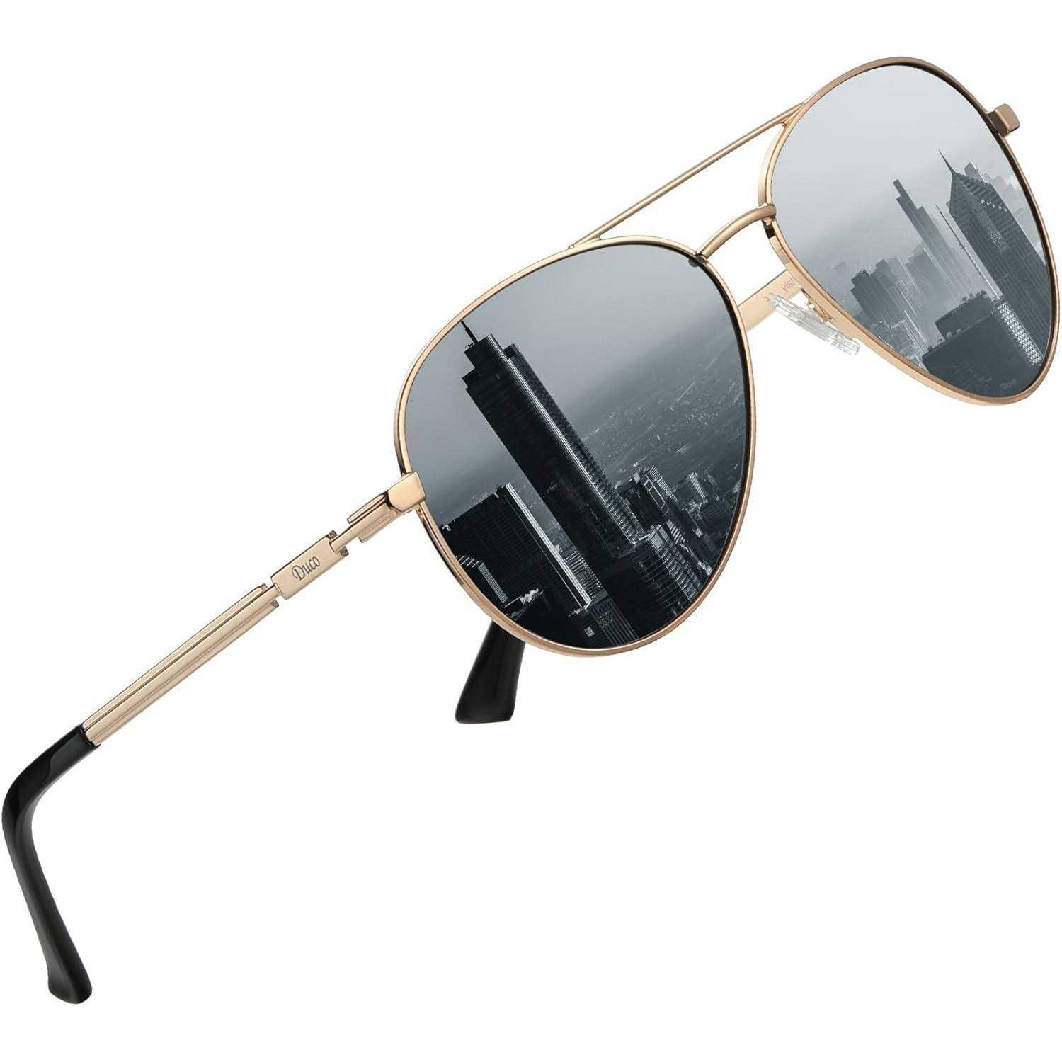 Polarisierte Sonnenbrille Herren Fliegerbrille UV400 Kategorie 3 3025K