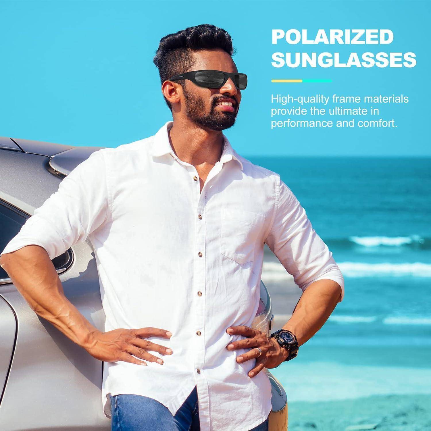 Sport Sonnenbrille Polarisiert Herren Damen Sportbrille Angeln Fahrrad