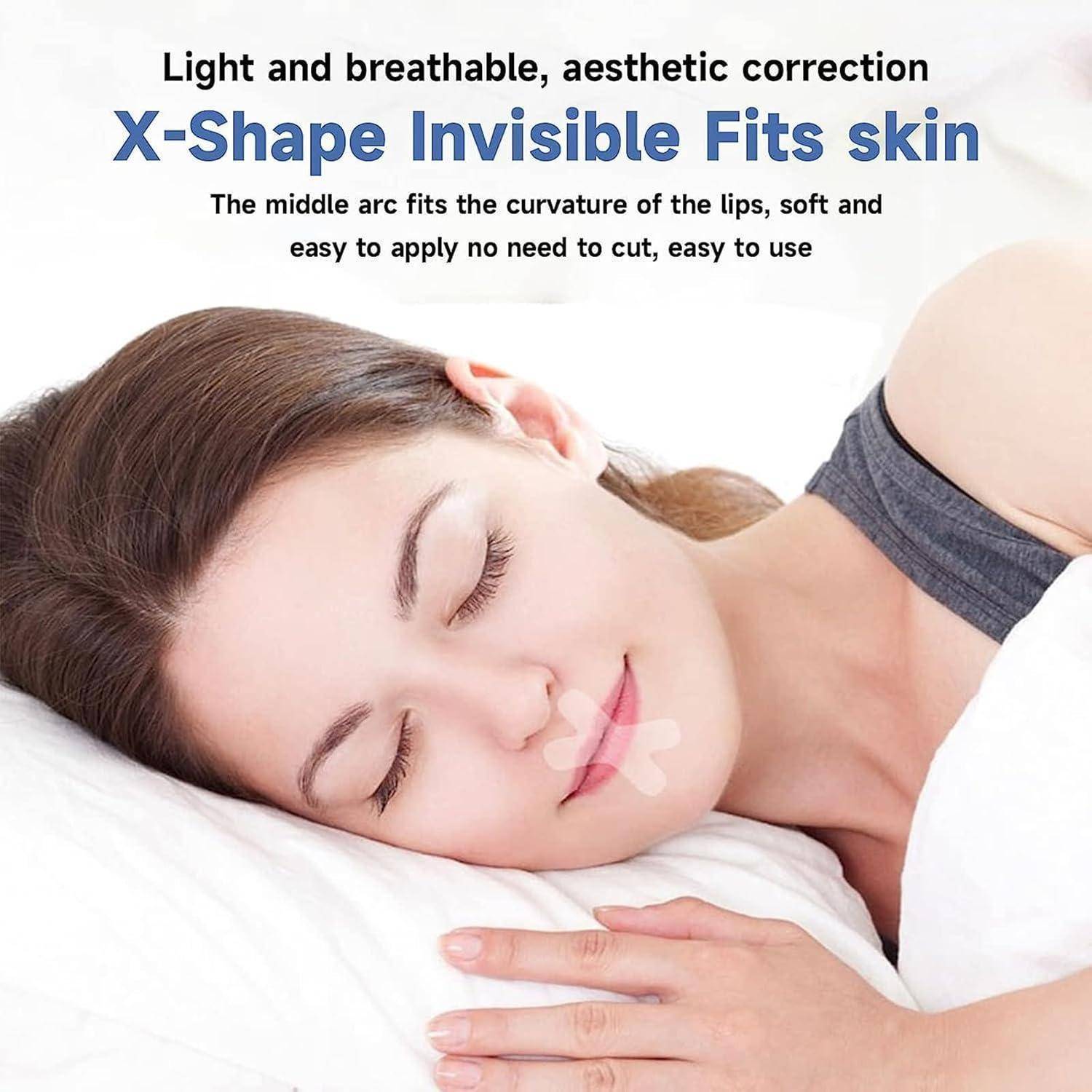 120 Stück Sleep Strips Mundband Nasenpflaster Schnarchen