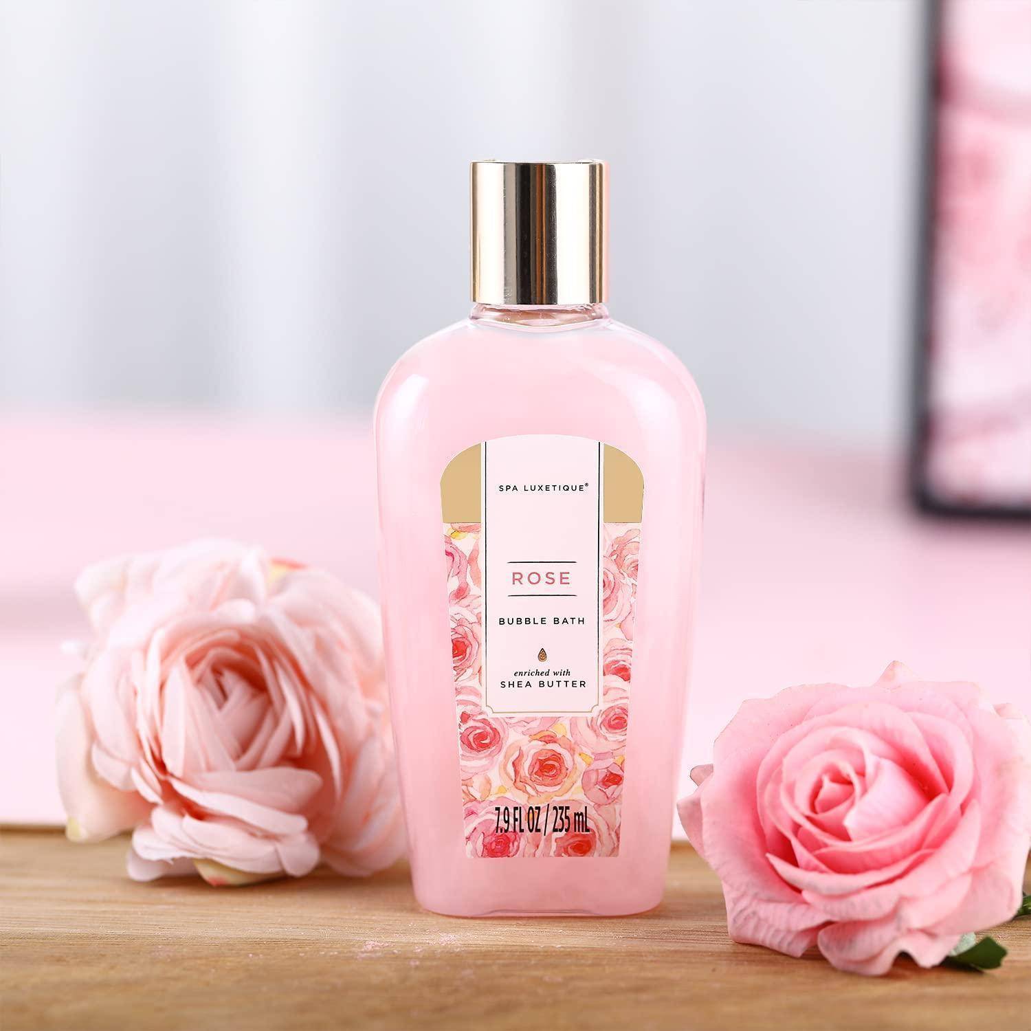 Geschenkset Badeset Duschset 8teilig Spa Beauty Pflegeset Rosenduft