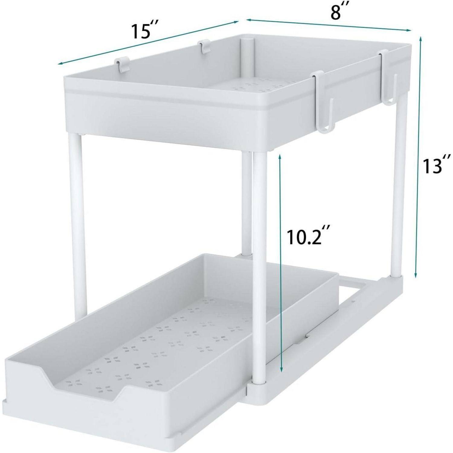 Küchenorganizer unter Waschbecken Waschbecken Weiss Opulenter Garten