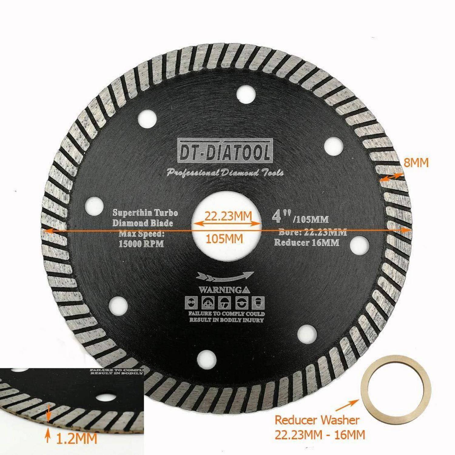 Trennscheibe Diamant 105mm Fliesen Marmor Keramik 1 105mm