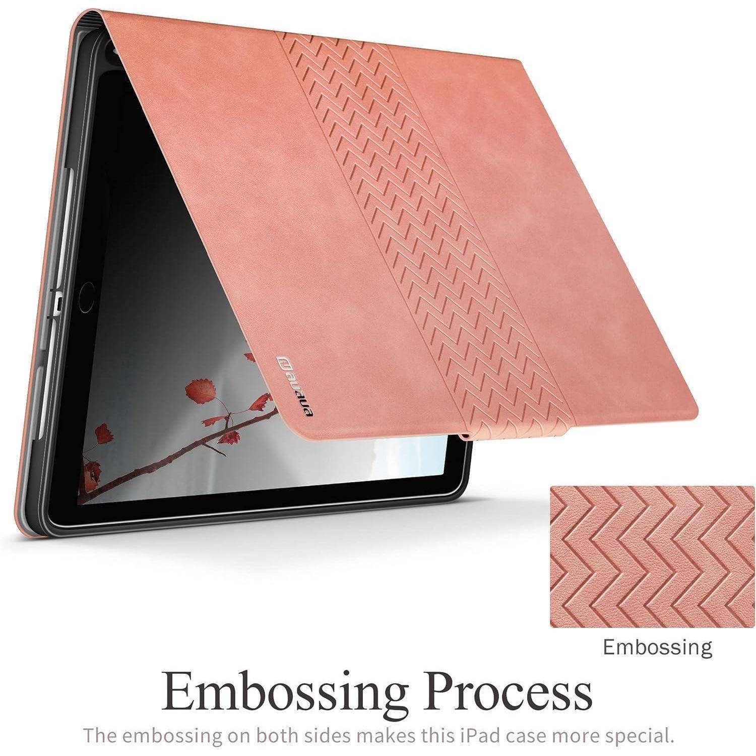 Hülle iPad 9.7 Pro Air2 Stifthalter Magnet Schlaf Aufwach Rosa