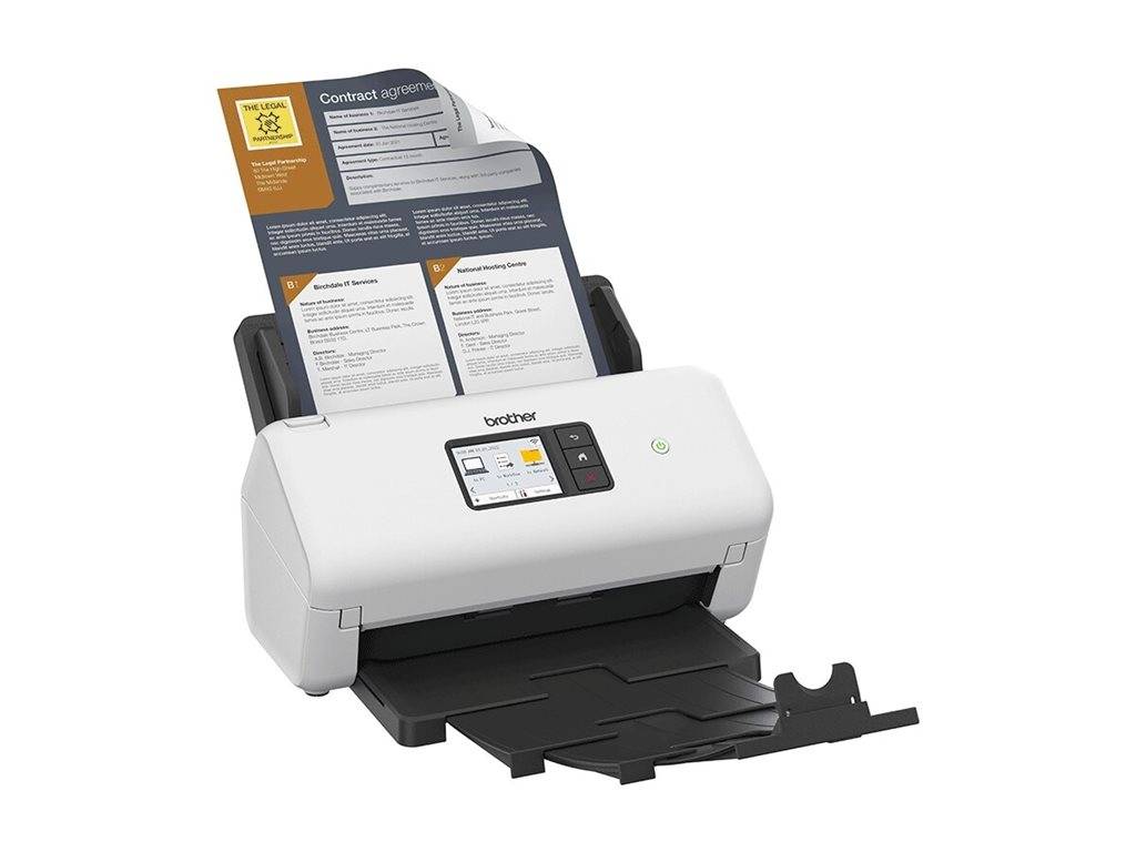 Brother ADS-4550W, 600 x 600 DPI, 48 Bit, 24 Bit, 8 Bit, 35 Seiten pro Minute, 35 Seiten pro Minute