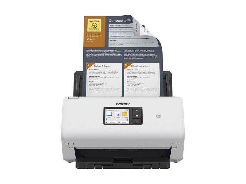 Brother ADS-4550W, 600 x 600 DPI, 48 Bit, 24 Bit, 8 Bit, 35 Seiten pro Minute, 35 Seiten pro Minute