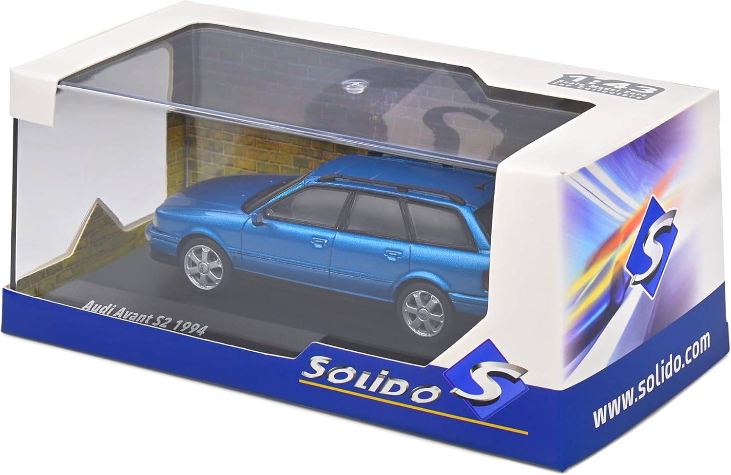 Solido 421437990 - 1:43 Audi Avant S2 blau