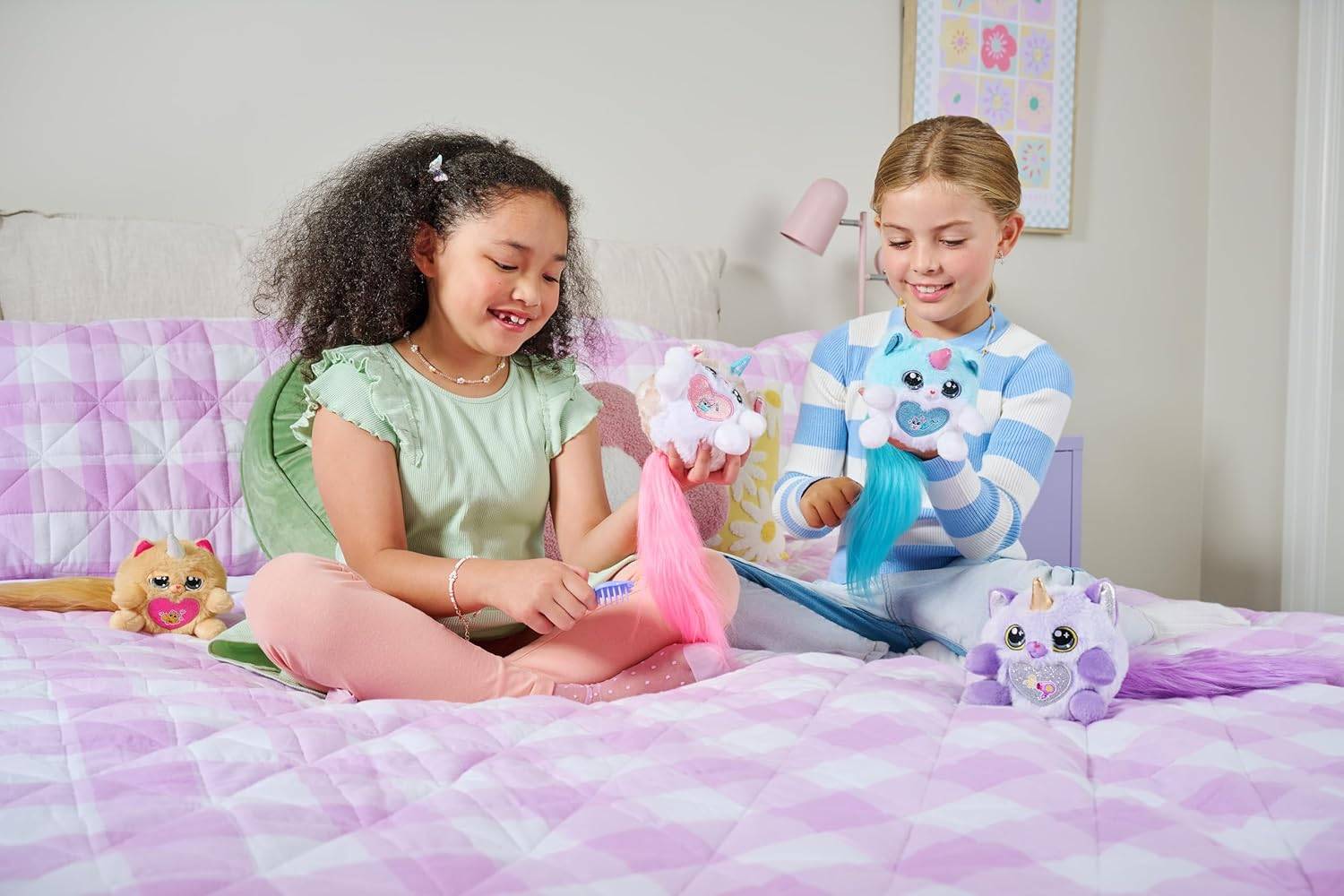 ZURU 92104G - Rainbocorns Kittycorn Surprise Serie 9 - Katze Ragamuffin Fluffles