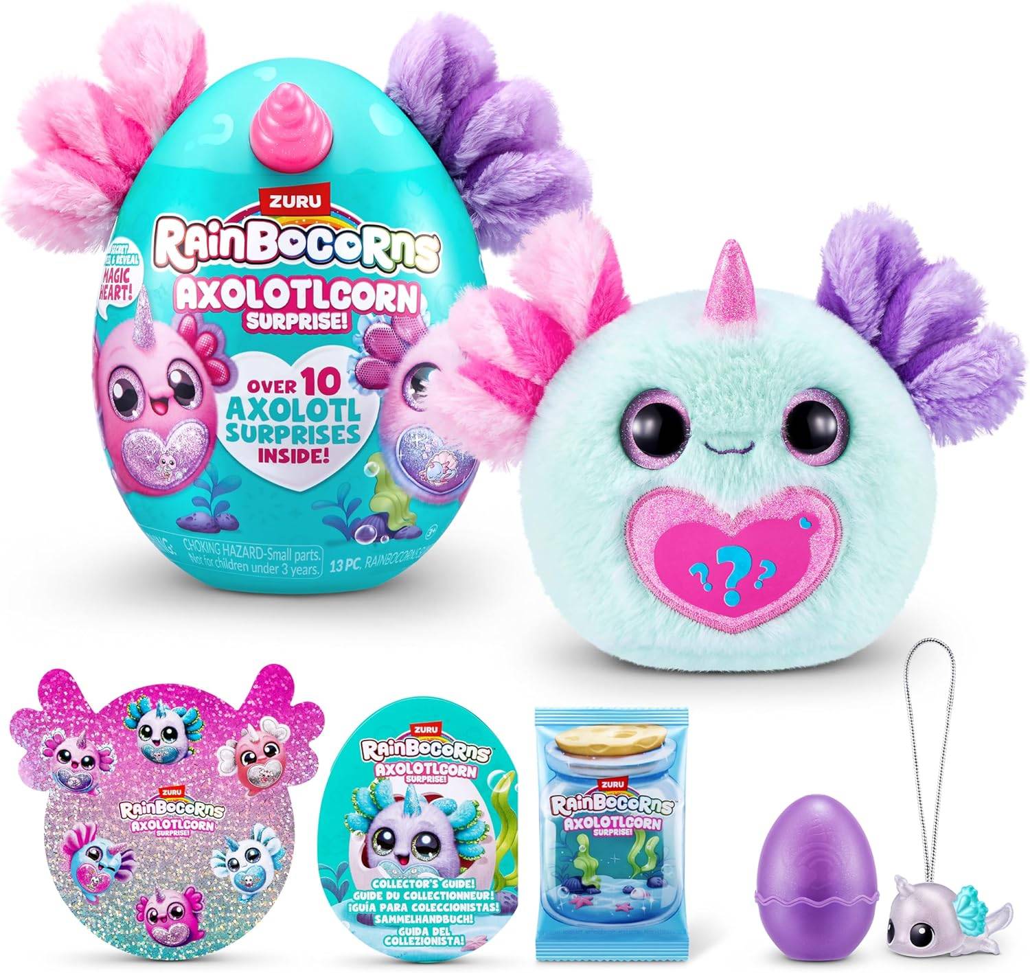 ZURU 92120E - Rainbocorns Axolotlcorn Surprise - Axolotl Mexie