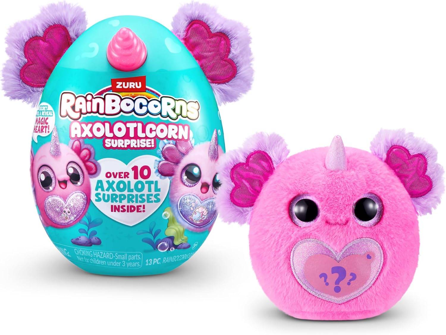 ZURU 92120G - Rainbocorns Axolotlcorn Surprise - Axolotl Gillda