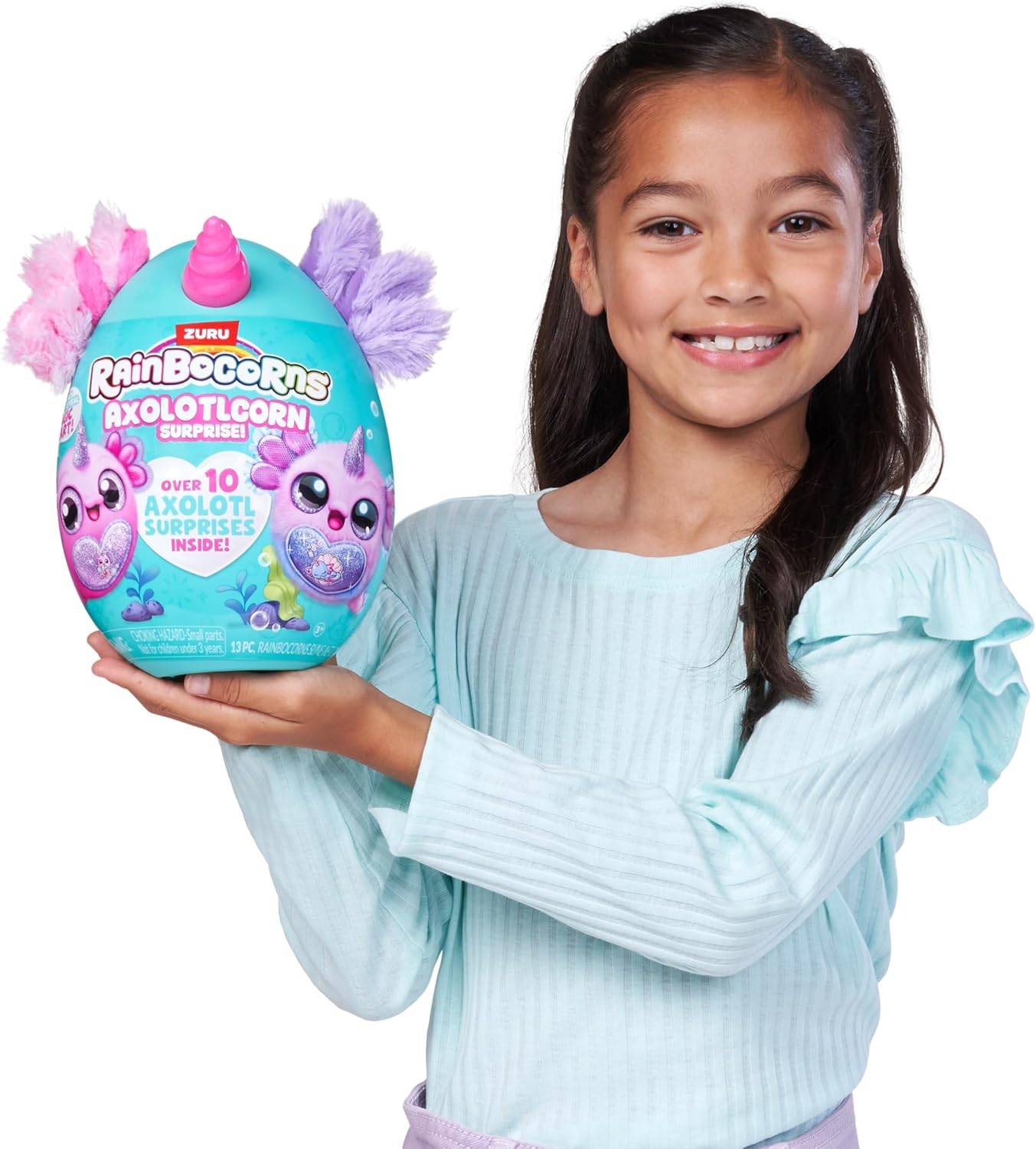 ZURU 92120G - Rainbocorns Axolotlcorn Surprise - Axolotl Gillda