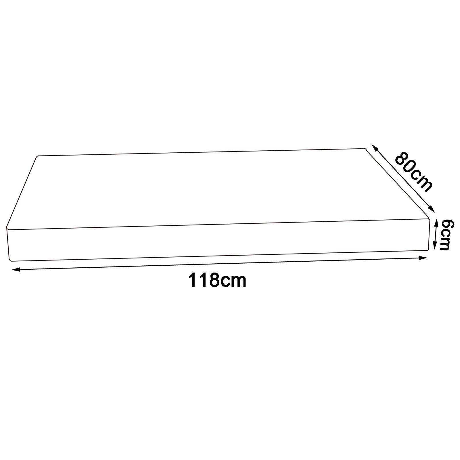 lionto Hundematratze orthopädisch mit Memory-Schaumstoff, 118x80 cm, grau