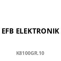 EFB RJ45 Patchkabel U/UTP, Cat.6, PVC, CCA, 10m, grau