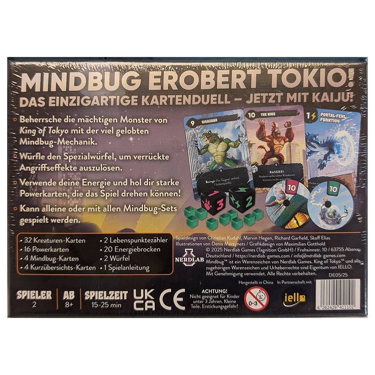 Nerdlab Mindbug - King Of Tokyo (DE)