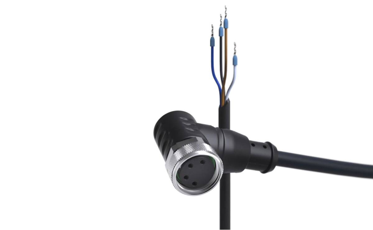 Sensorleitung M8 4P PUR 5m IP67 - 5 m - PUR-Kabel - AA063 - autosen