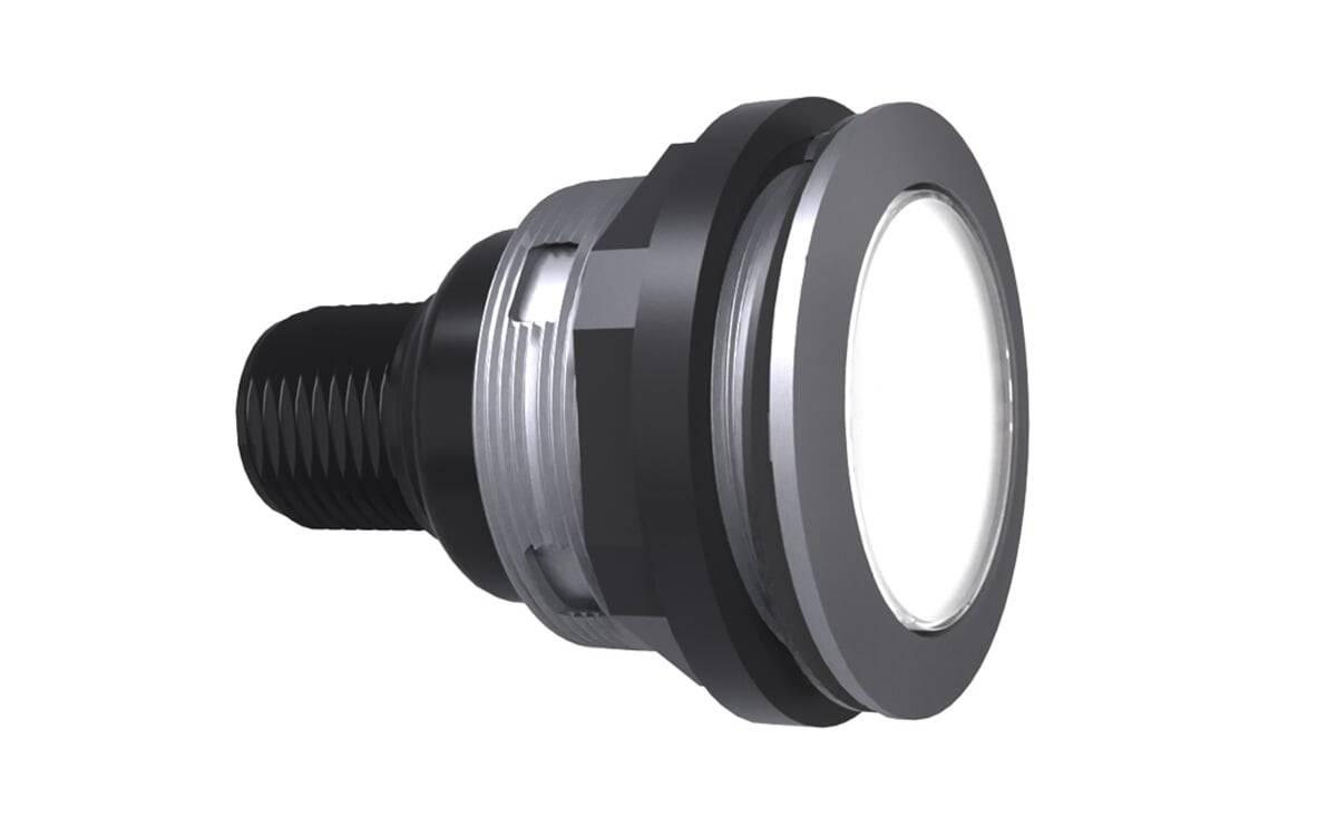 Drucktaster LED weiß - AB701 - autosen