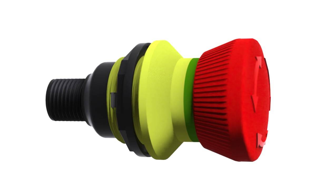 Not-Aus-Taster / Not-Halt-Taster - AB711 - autosen