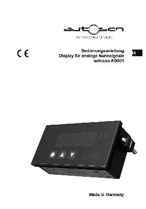LED-Display für analoge Normsignale - AG001 - autosen
