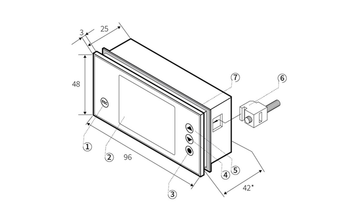 TFT-Display für Sensoren - AG002 - autosen