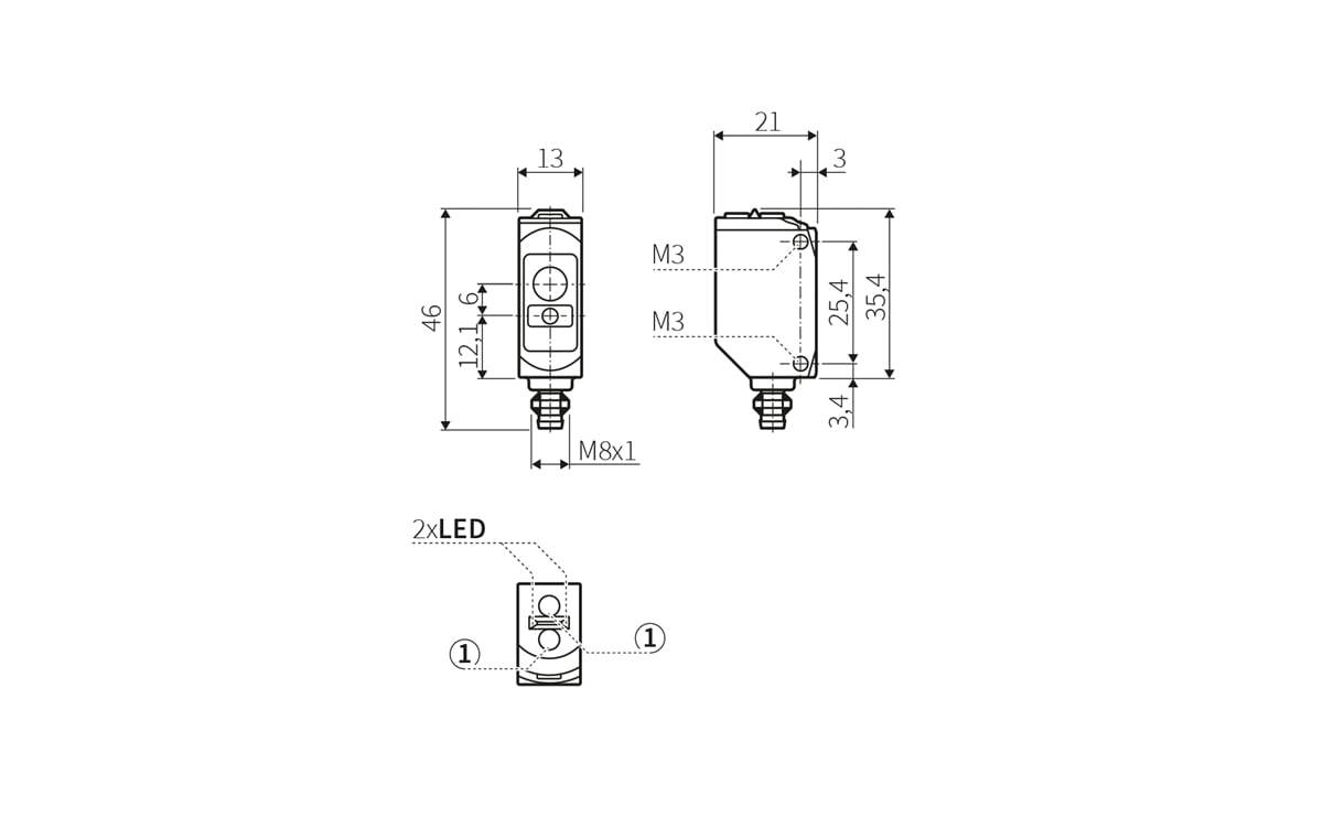 Laser-Reflexlichtschranke - AL006 - autosen