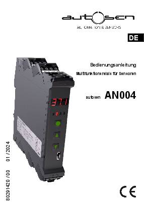 Multifunktionsrelais für Sensoren - AN004 - autosen