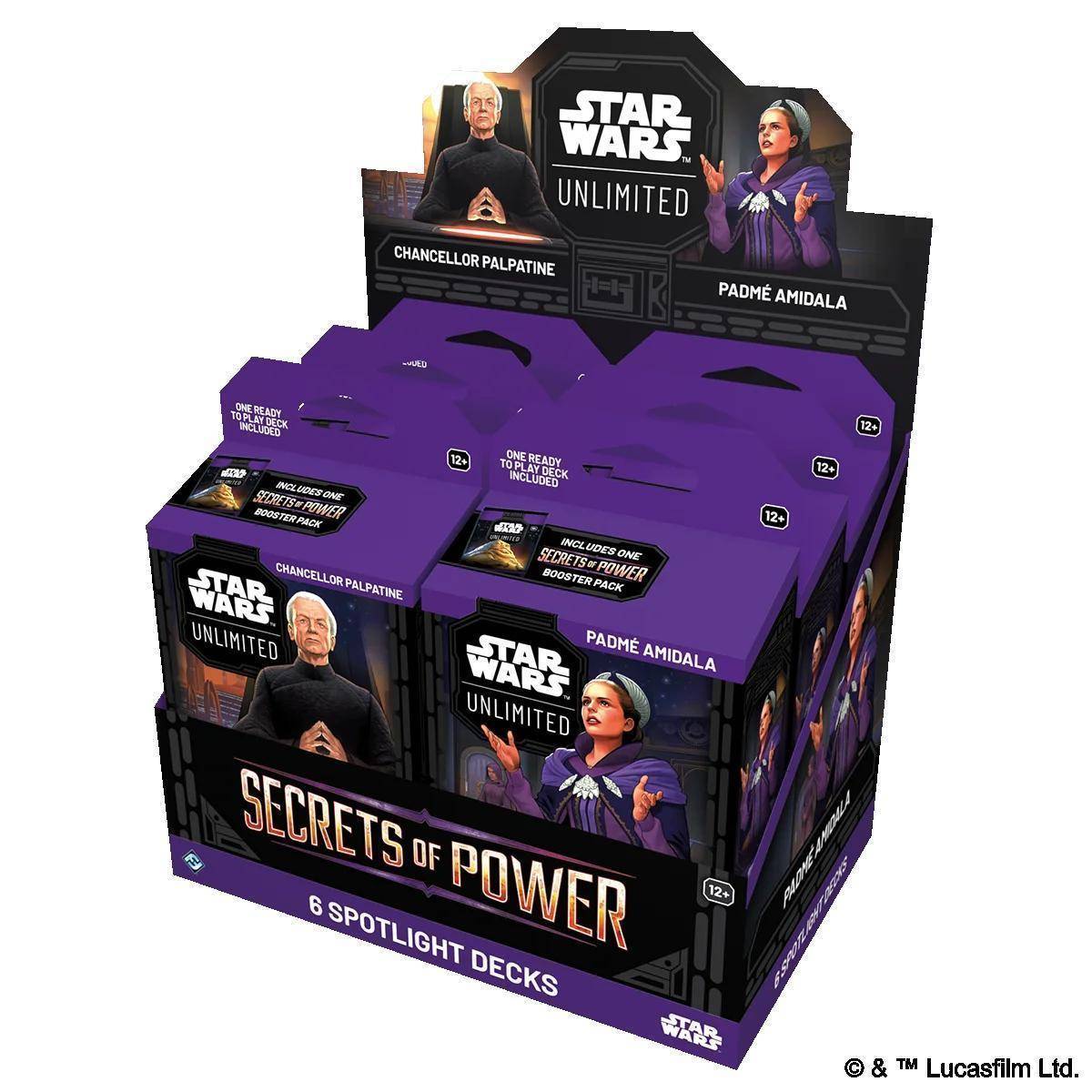 Star Wars Unlimited - Geheimnisse der Macht (Spotlight Deck-Display)