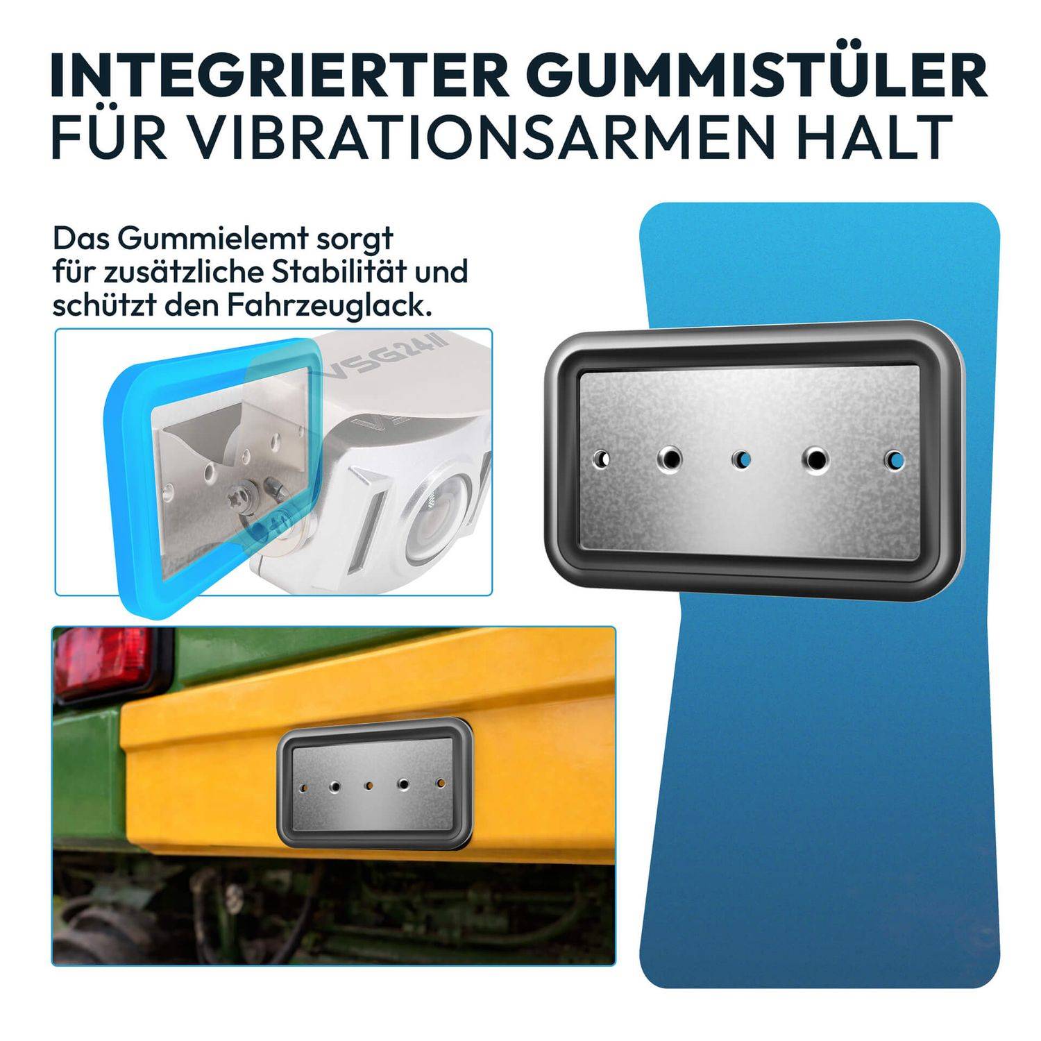 VSG24 Magnethalterung MAGBASE C1 für Rückfahrkameras