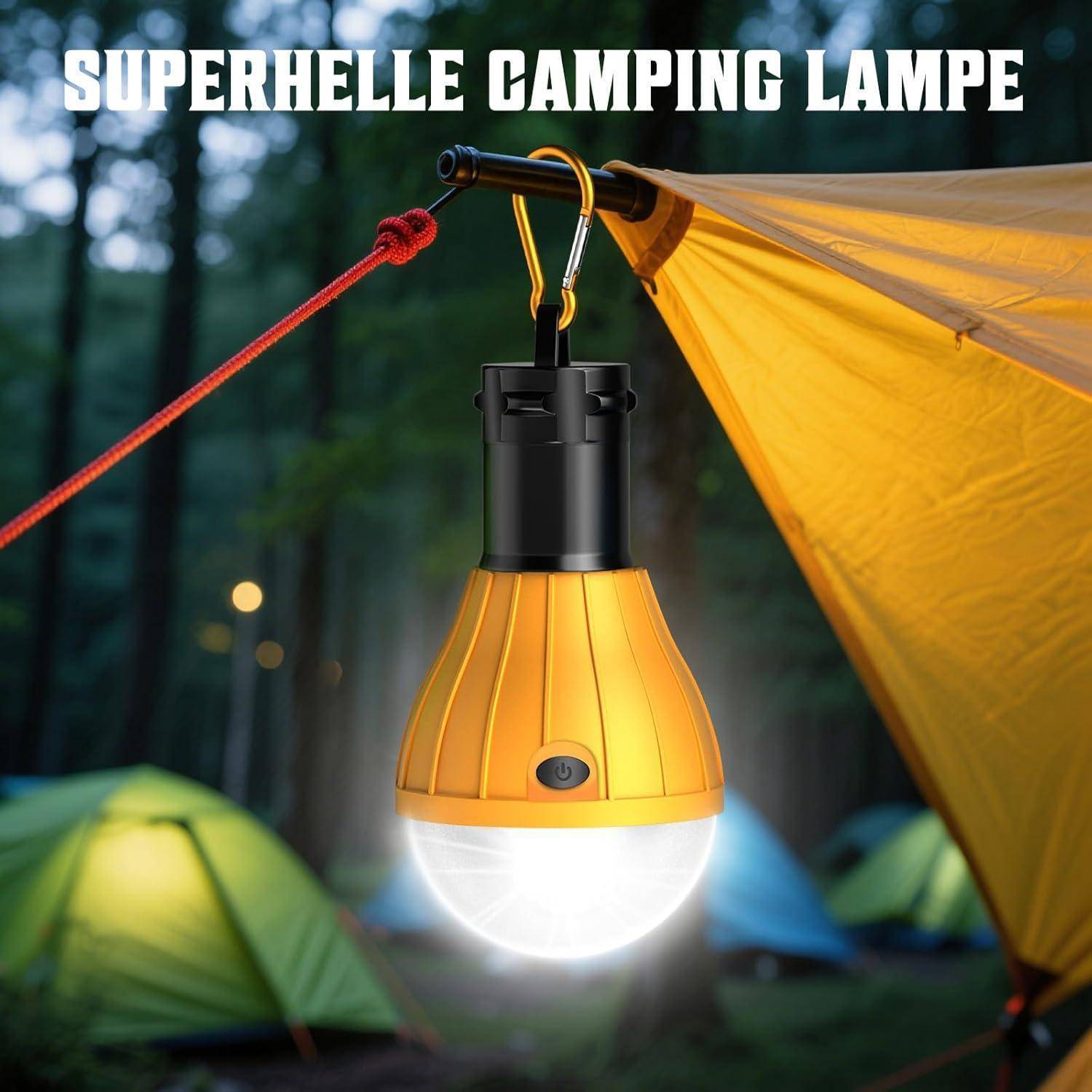 Campinglampe LED Zeltlampe Notlicht Laterne für Camping Angeln Outdoor