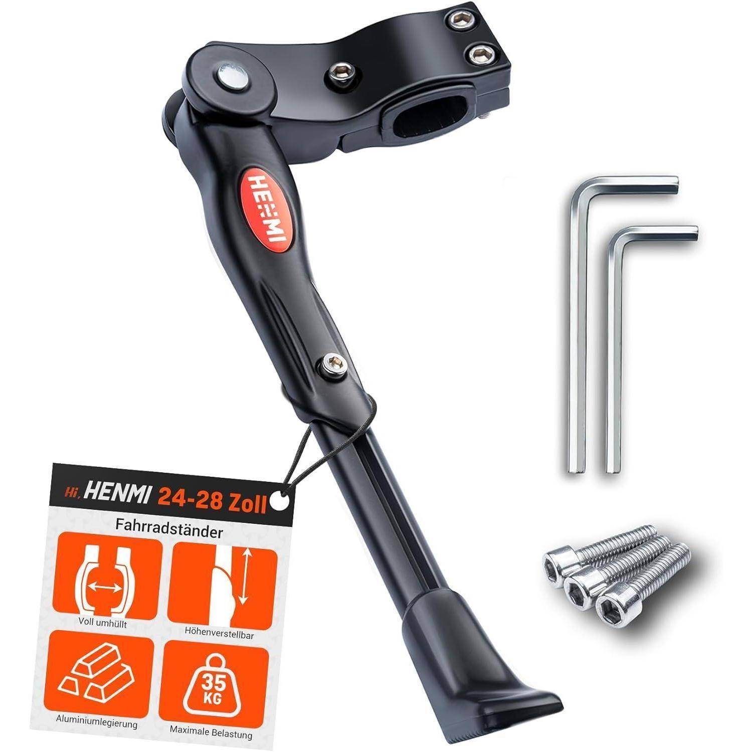 Fahrradständer 24-28 Zoll Höhenverstellbar Universal Seitenständer