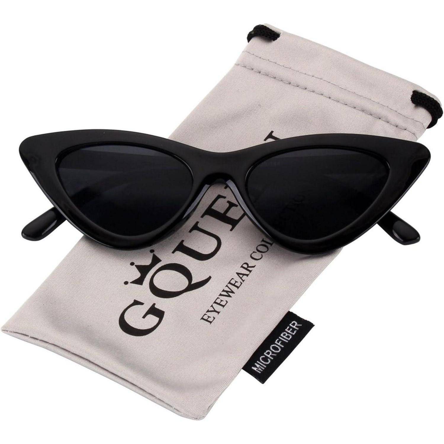 Vintage Katzenauge Sonnenbrille Damen Cateye Retro 90er UV400 Schutz