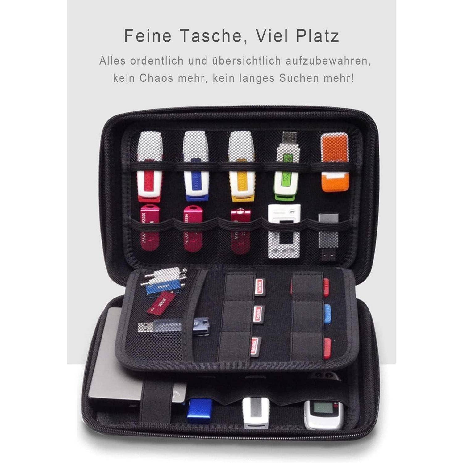 USB-Speicherstick Organizer Tasche für Sticks SD Karten Hülle Case