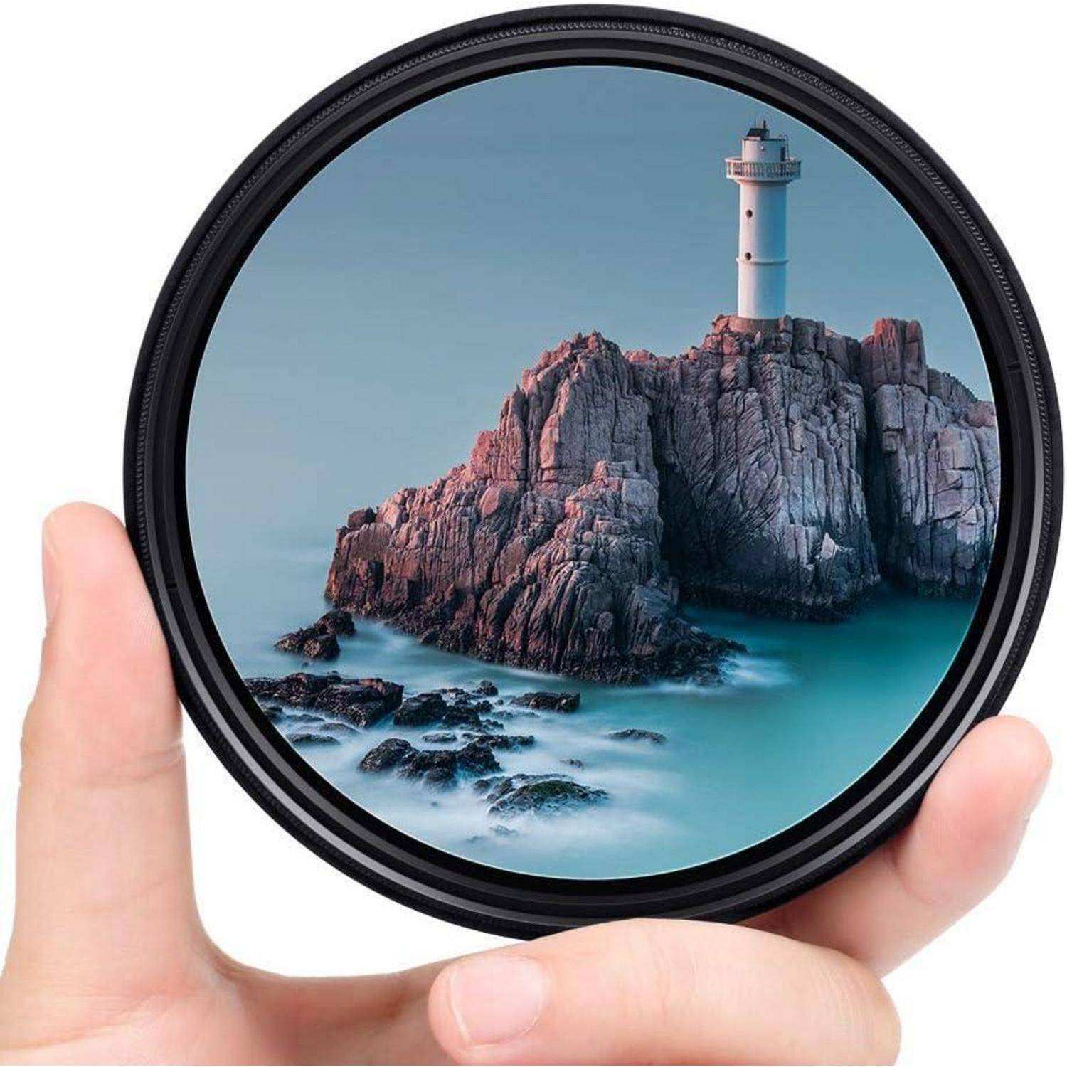 37mm Slim Variabler ND Filter ND2-ND400 für Canon Nikon Sony