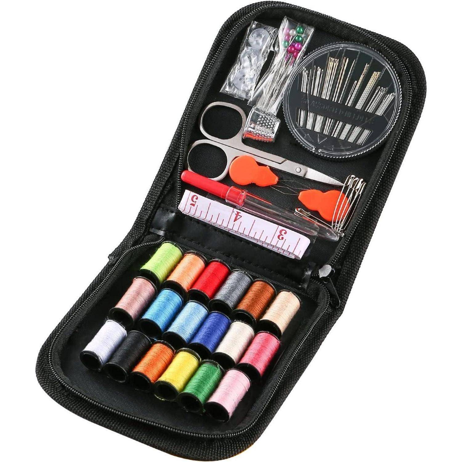 Reise-Nähset 70-teilig Premium Mini-Nähzubehör Reparatur Notfall