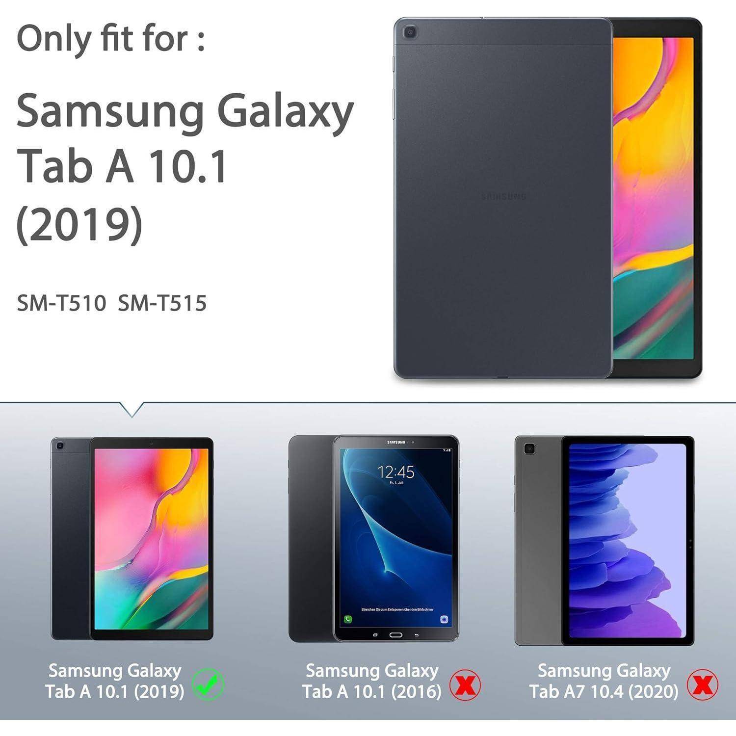 Schutzhülle für Samsung Galaxy Tab A 10.1 2019 T510 T515 - PU Leder